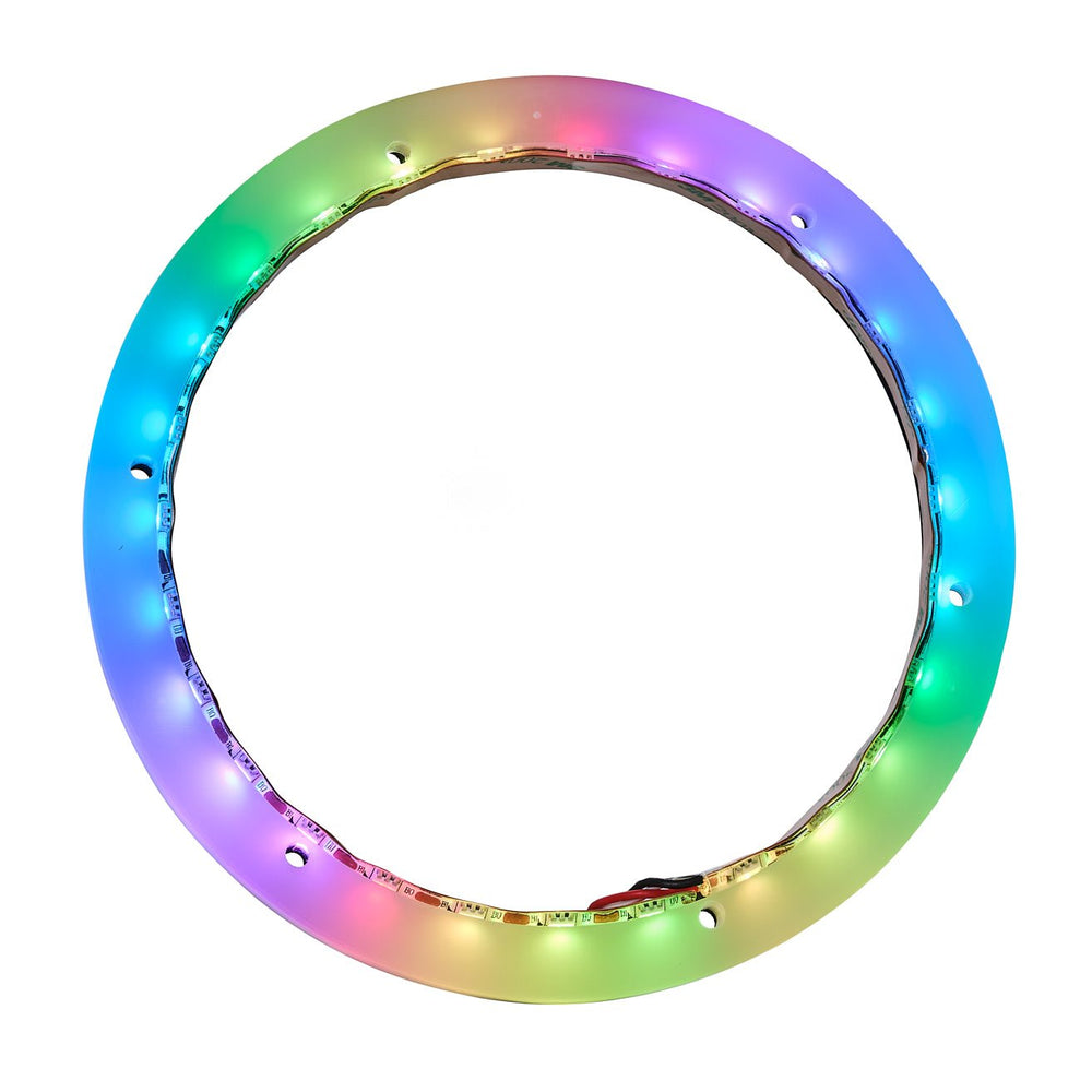 DS18 NXL-DLRING6 6.5” Marine LED Speaker Ring RGB – Waterproof Boat & Powersports Speaker Light Ring