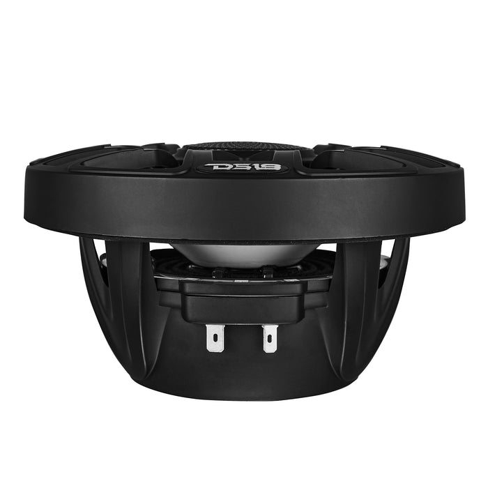 DS18 NXL 6.5" 2-Way Coaxial Marine Speaker With Digital Led Lights And Bullet Tweeter 150 Watts 4-Ohm Black