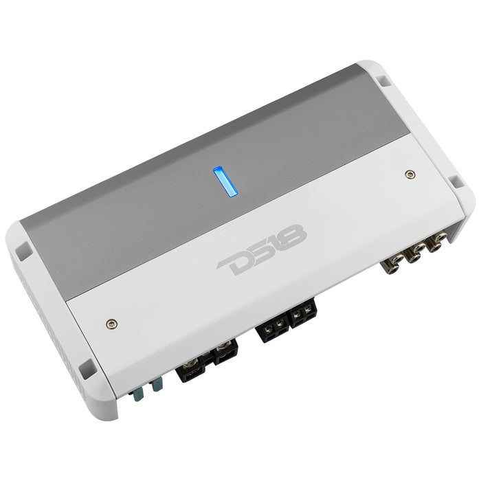 DS18 NXL-M4 4-Channel Class D Marine Amplifier, 1800W Peak, IPX5 Weatherproof