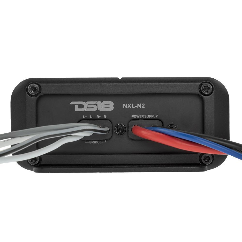 DS18 DS-NXL-N2 HYDRO Nano Full-Range Digital Marine 2 Channel Amplifier 600 Watts DS18