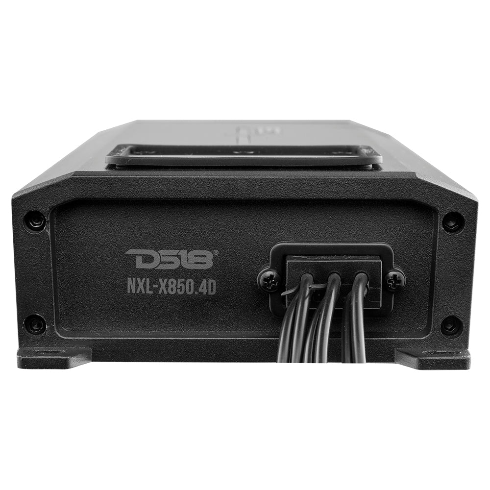 DS18 DS-NXL-X850.4D 4-Channel Marine Waterproof Amplifier - Class D Full-Range 250x4 RMS at 4 Ohms DS18