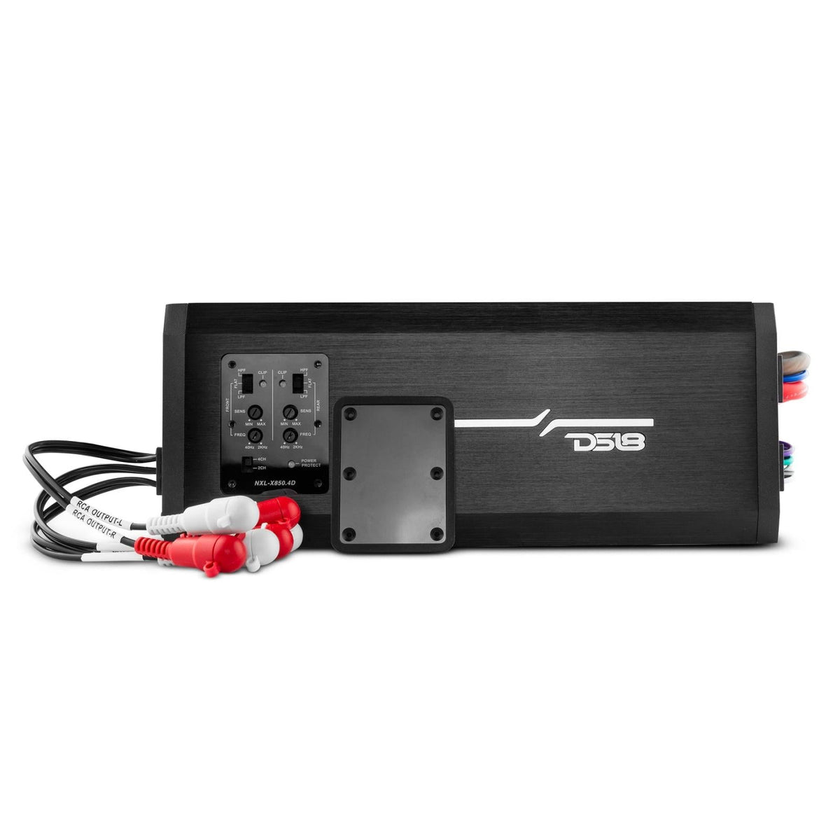 DS18 DS-NXL-X850.4D 4-Channel Marine Waterproof Amplifier - Class D Full-Range 250x4 RMS at 4 Ohms DS18