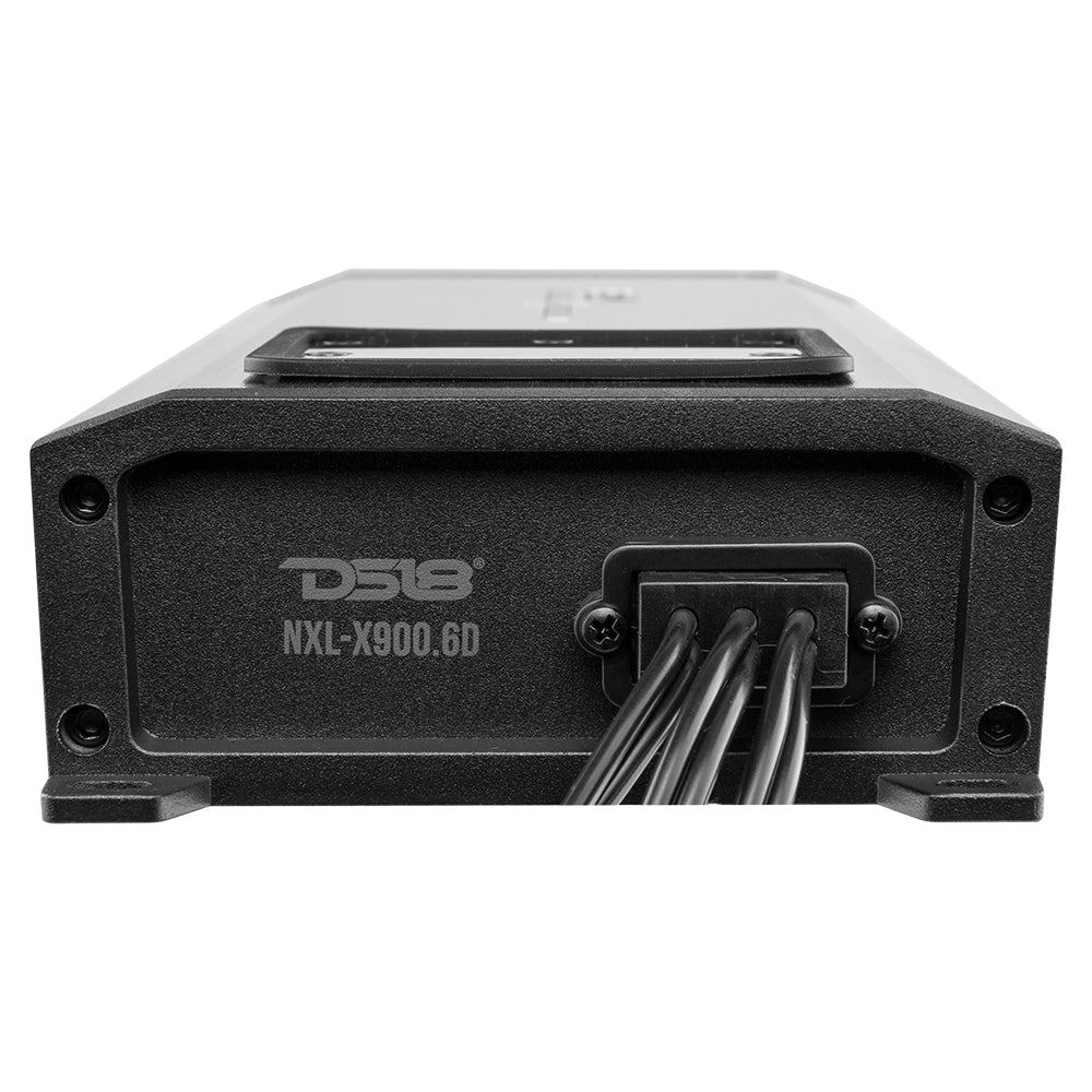 DS18 DS-NXL-X900.6D 6-Channel Marine Waterproof Amplifier - Class D Full-Range 150x6 RMS at 4 Ohms DS18