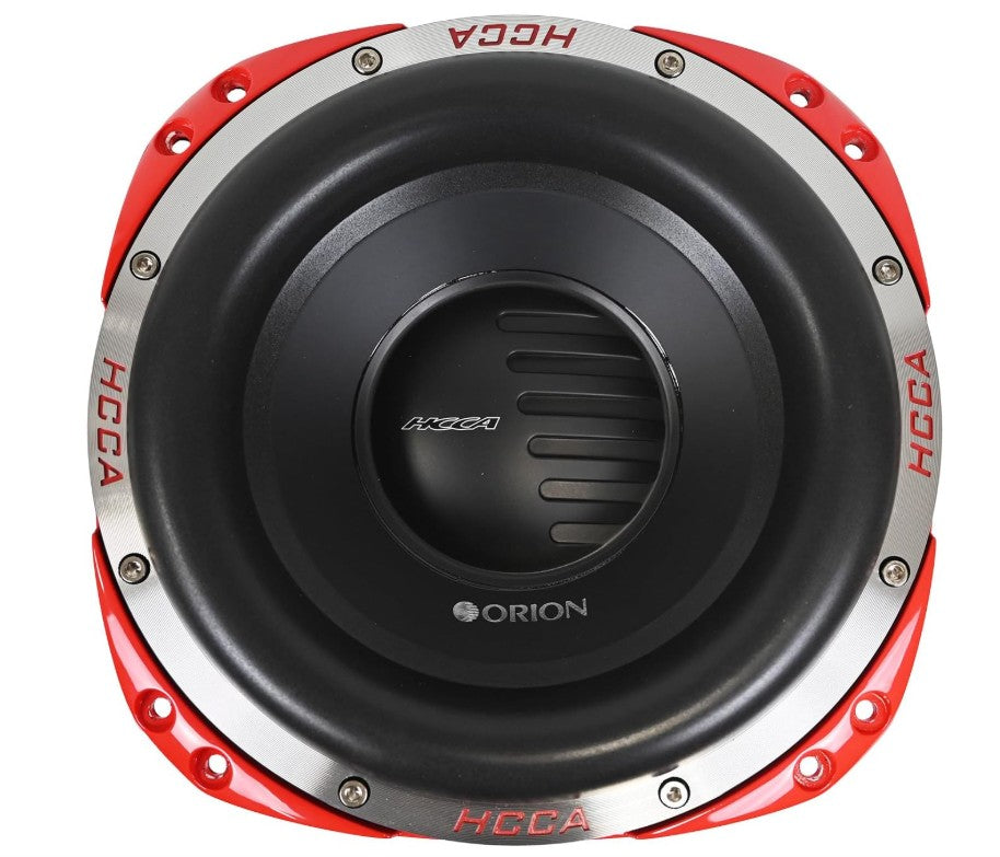 Orion HCCA804 8-Inch Dual 4 Ohm High-Performance Subwoofer | 1500W RMS