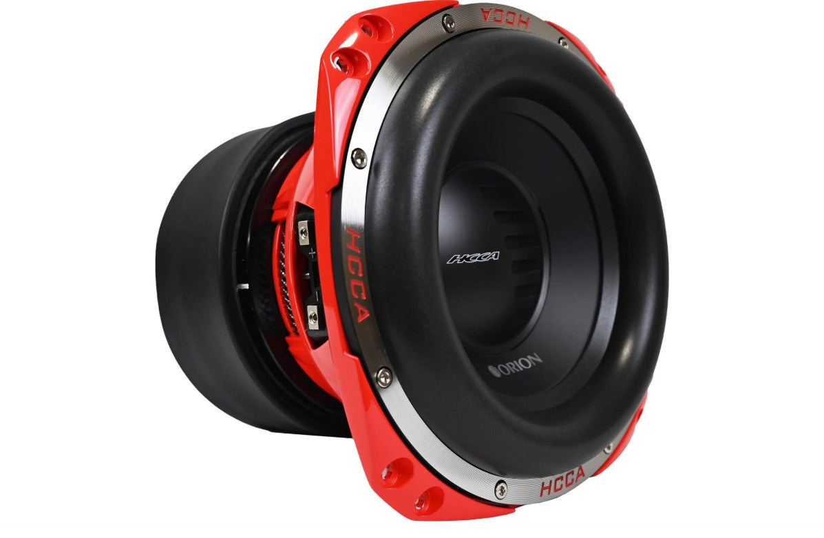 Orion HCCA804 8-Inch Dual 4 Ohm High-Performance Subwoofer | 1500W RMS