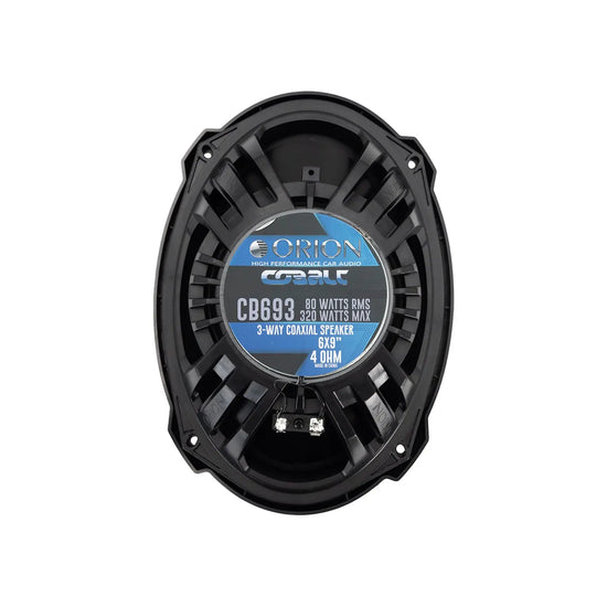 Orion Cobalt Series CB693 6x9" 3-Way Coaxial Speakers 80 Watts RMS | 320 Watts MAX