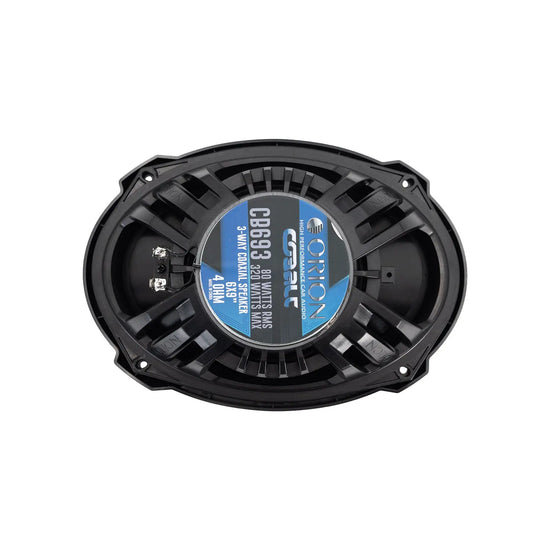 Orion Cobalt Series CB693 6x9" 3-Way Coaxial Speakers 80 Watts RMS | 320 Watts MAX