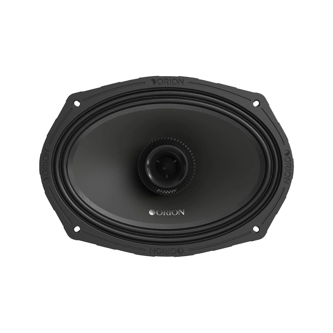 Orion XMT69.2 6x9” Midrange Coaxial Speakers with Grills – Water-Resistant | 400W RMS 2 Ohm (Pair)