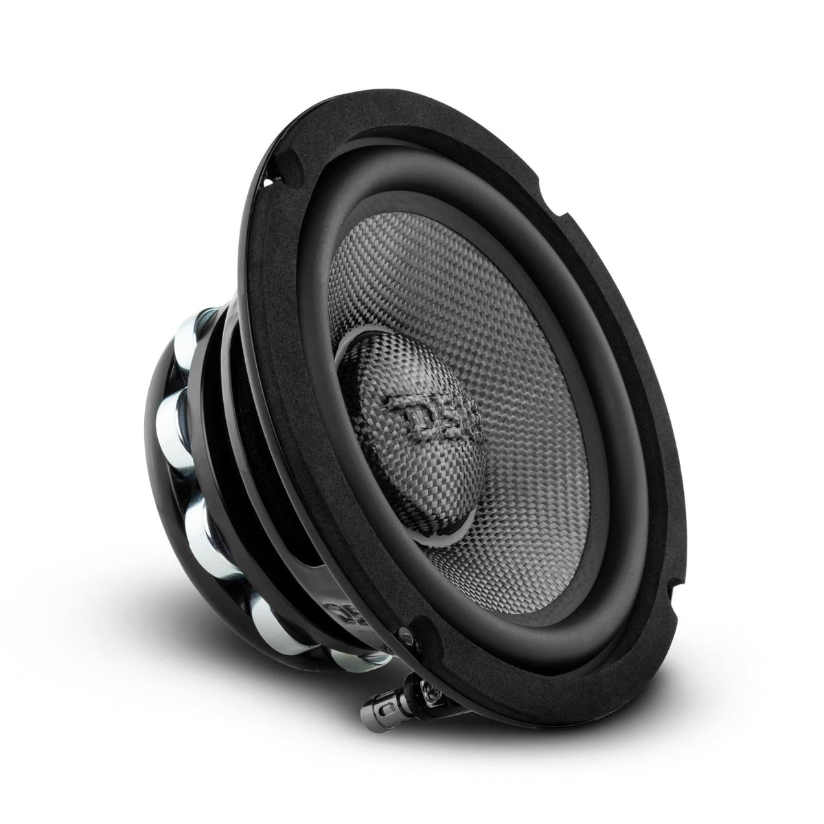 DS18 DS-PRO-CF6.4NR PRO 6.5 Inch Carbon Fiber Water resistant Cone Neodymium Mid-Bass Loudspeaker 4-Ohm DS18