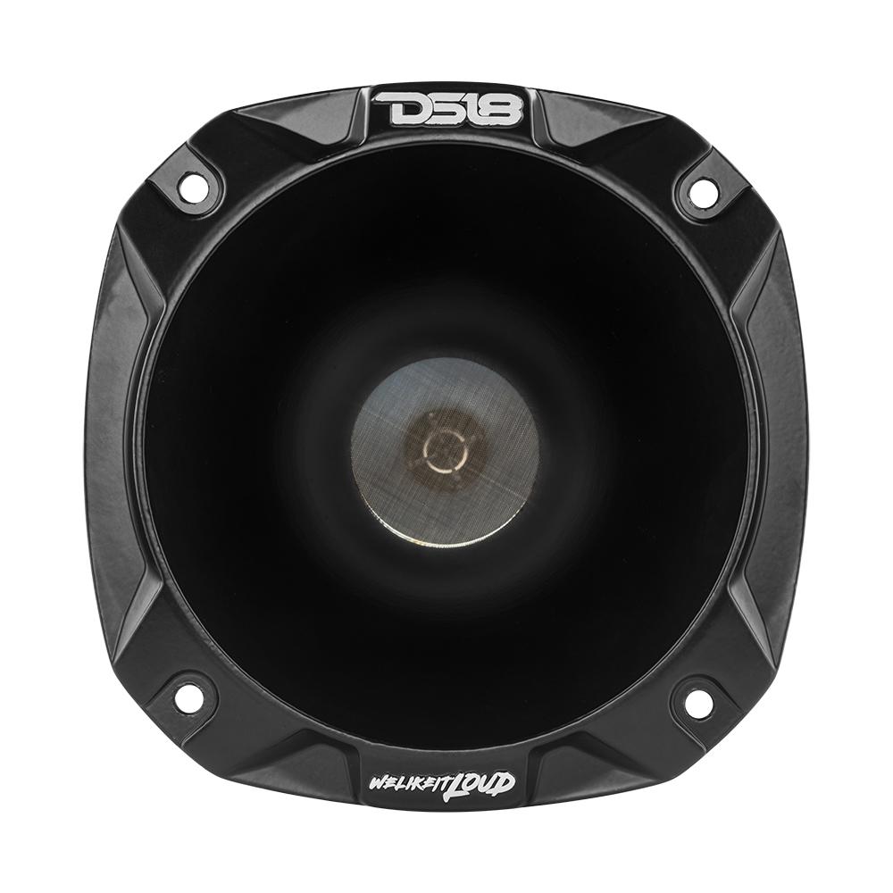 DS18 DS-PRO-DKH1 PRO-D1 2 Inch Bolt On Throat Compression Driver W/ 2 Inch Titanium Voice Coil and PRO-HA102/BK Horn 640 Watts 8-ohm DS18