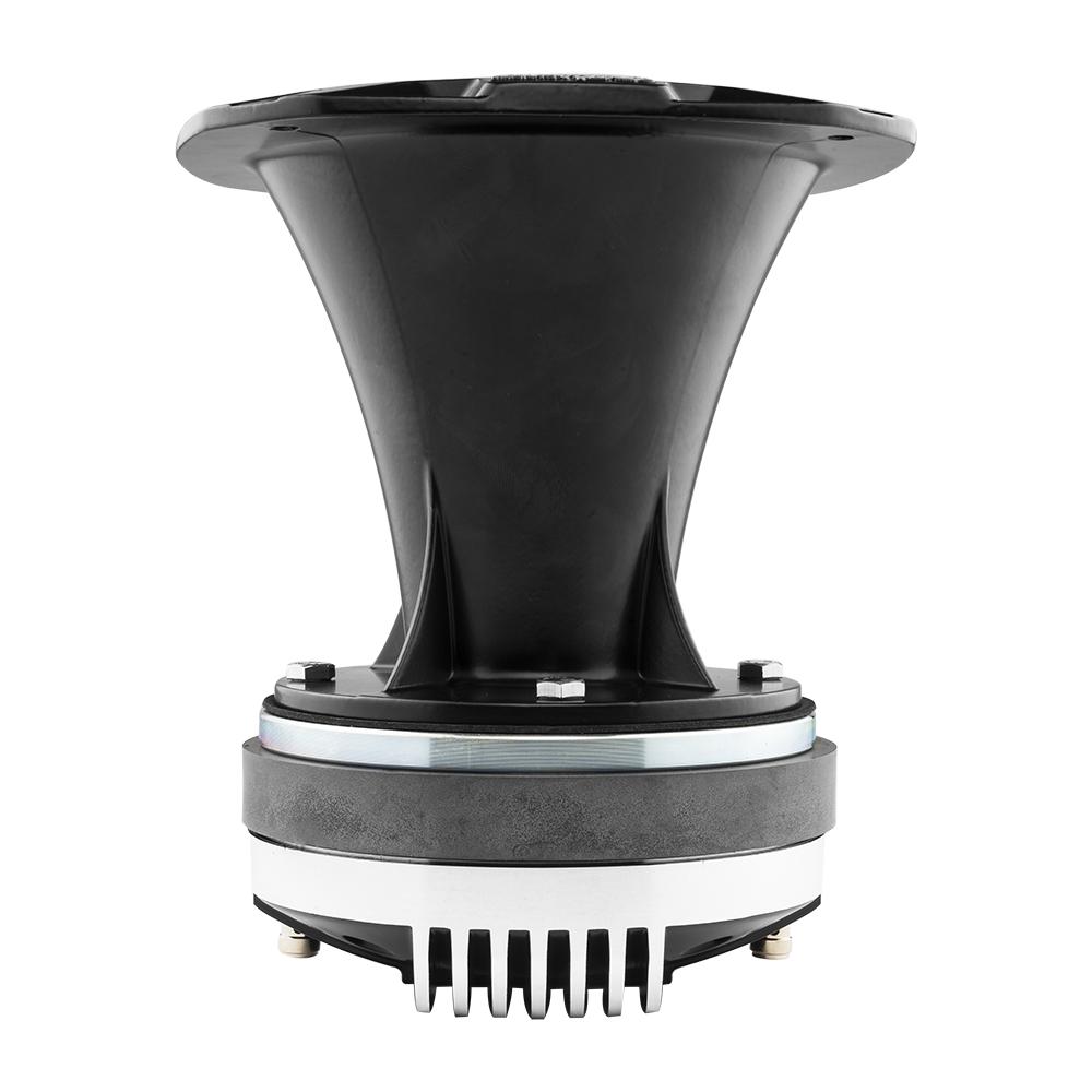 DS18 DS-PRO-DKH1 PRO-D1 2 Inch Bolt On Throat Compression Driver W/ 2 Inch Titanium Voice Coil and PRO-HA102/BK Horn 640 Watts 8-ohm DS18