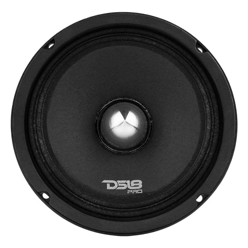 DS18 DS-PRO-FR6NEO PRO 6.5 Inch Neodymium Full-Range Loudspeaker W/ Bullet 450 Watts 4-Ohm W/ Grill DS18