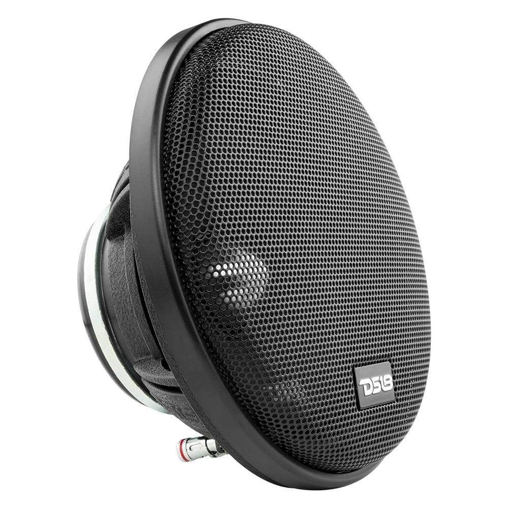 DS18 DS-PRO-FR6NEO PRO 6.5 Inch Neodymium Full-Range Loudspeaker W/ Bullet 450 Watts 4-Ohm W/ Grill DS18
