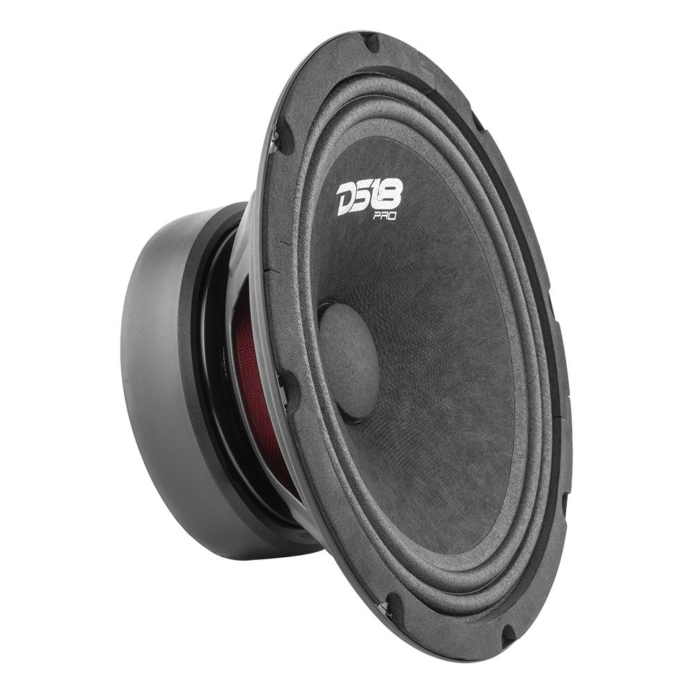 DS18 PRO-GM8.4PK Loudspeaker and Tweeter Package Including a Pair of PRO-GM8.4 + a Pair of PRO-TW1X/BK