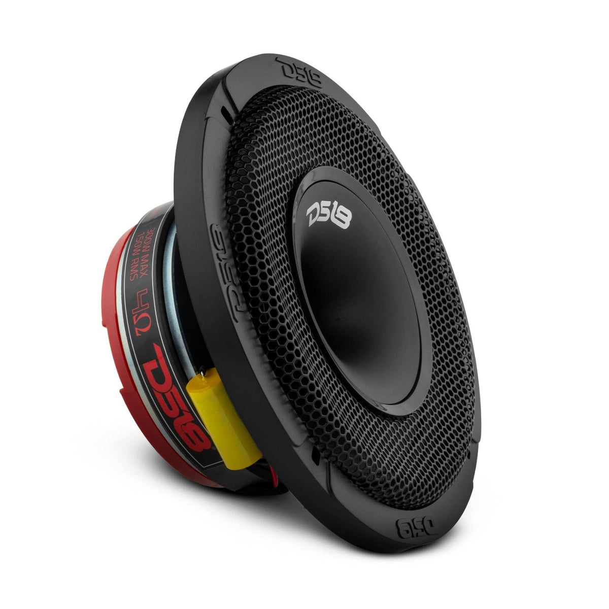 DS18 DS-PRO-HY6.4MSL PRO 6.5 Inch Slim Hybrid Mid-Range Loudspeaker with Built-in Driver 4-Ohm