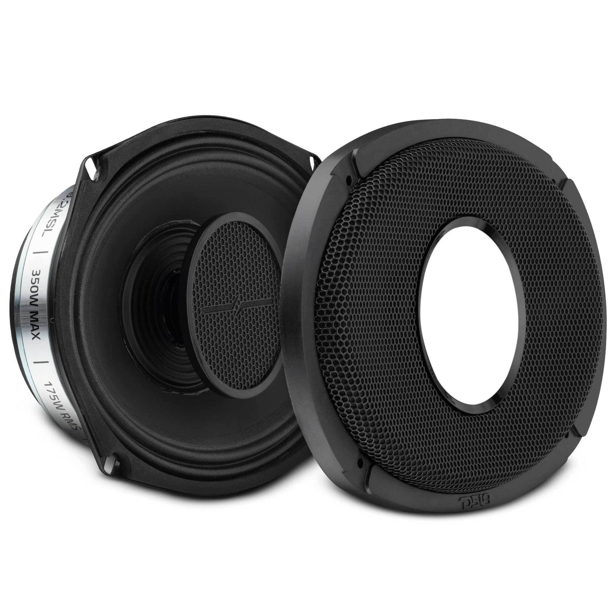 DS18 PRO-HY69.2MSL PRO 6x9" Hybrid Slim Loudspeaker with Compression Driver - 175W RMS, 2-Ohm DS18
