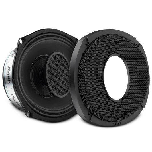 DS18 PRO-HY69.4MSL PRO 6x9" Hybrid Slim Loudspeaker with Compression Driver - 175W RMS, 4-Ohm DS18