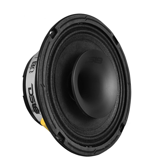 DS18 PRO-HY6MSL 6.5" Mid-Range Shadow Slim Loudspeaker with Built-in Driver 300 Watts 8-Ohms