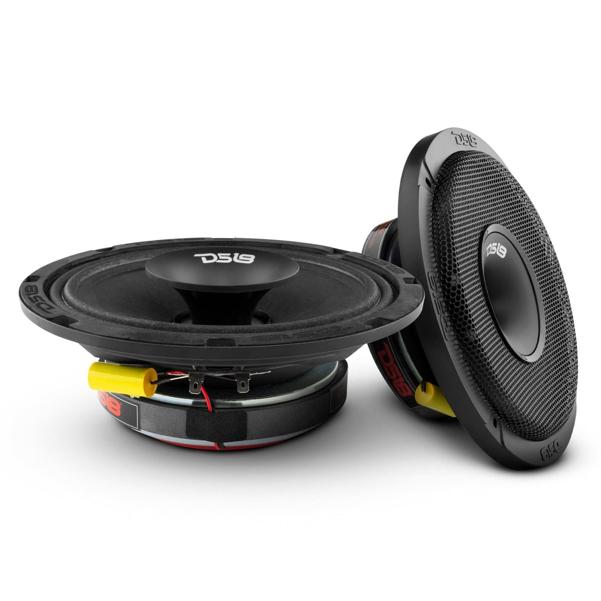 DS18 DS-PRO-HY8.4MSL PRO 8 Inch Slim Hybrid Mid-Range Loudspeaker with Built-in Driver 4-Ohm DS18