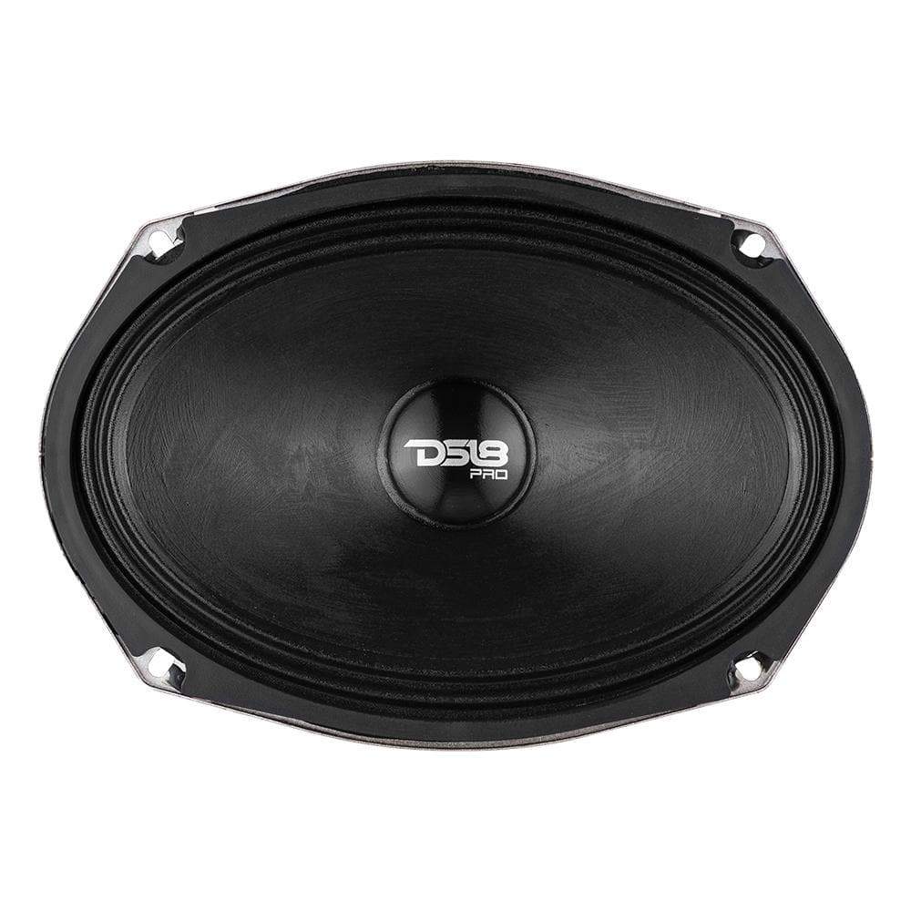 DS18 DS-PRO-SM69.2 PRO 6x9 Inch Shallow Water resistant Cone Mid-Range Loudspeaker 550 Watts 2-Ohm DS18