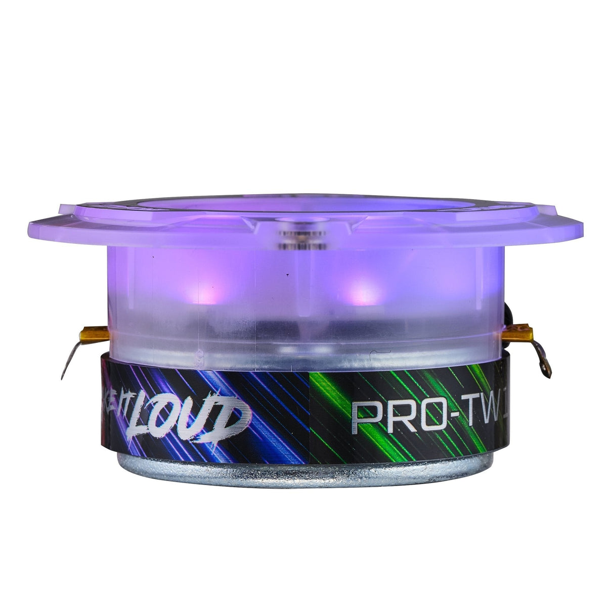 DS18 PRO-TW1LD PRO 3.8" Super Bullet Tweeter with Digital LED - 1" Aluminum VC, 120W, 4-Ohm DS18