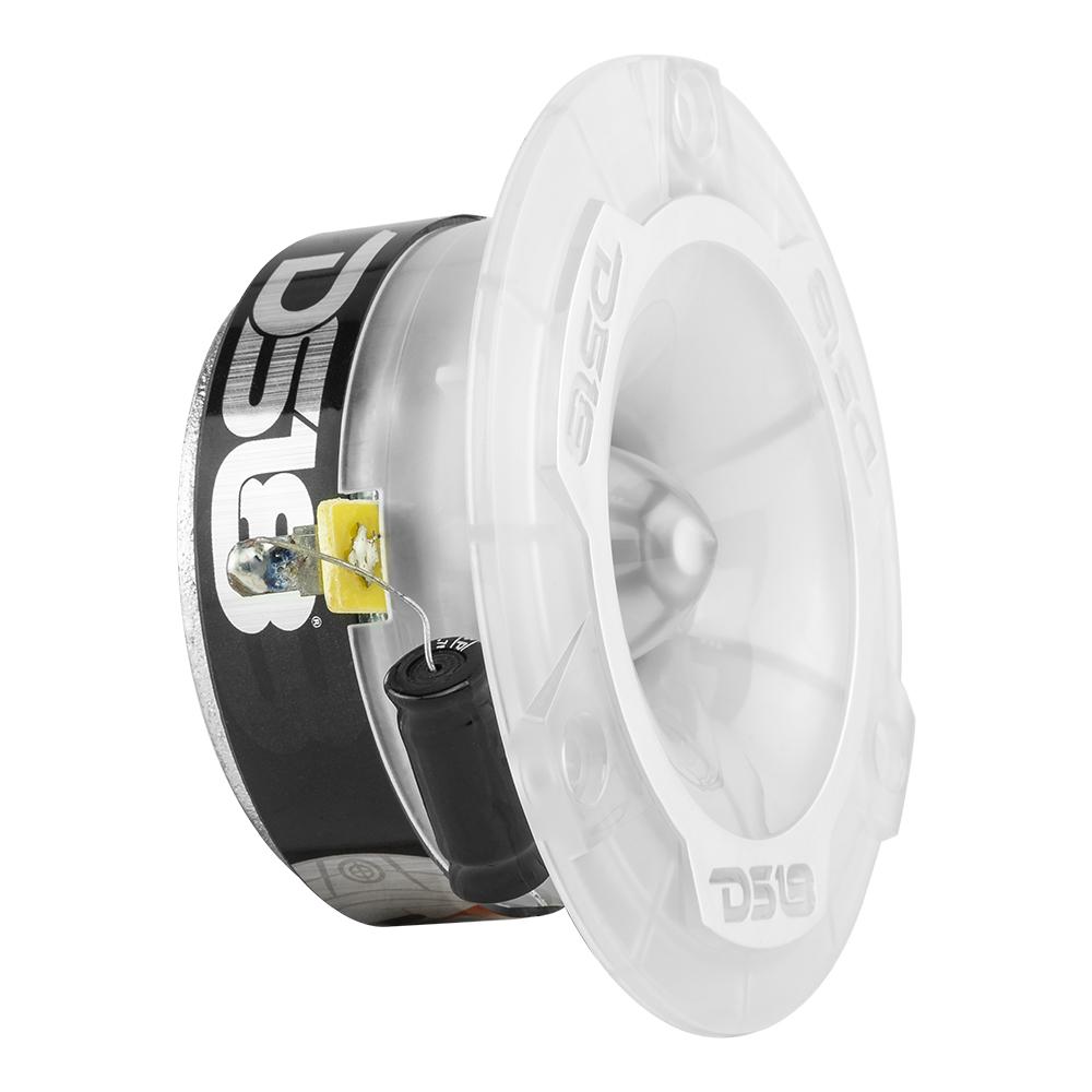DS18 DS-PRO-TW1L PRO 1 Inch VC Aluminum Super Bullet Tweeter W/ RGB LED Lights 240 Watts 4-Ohm DS18