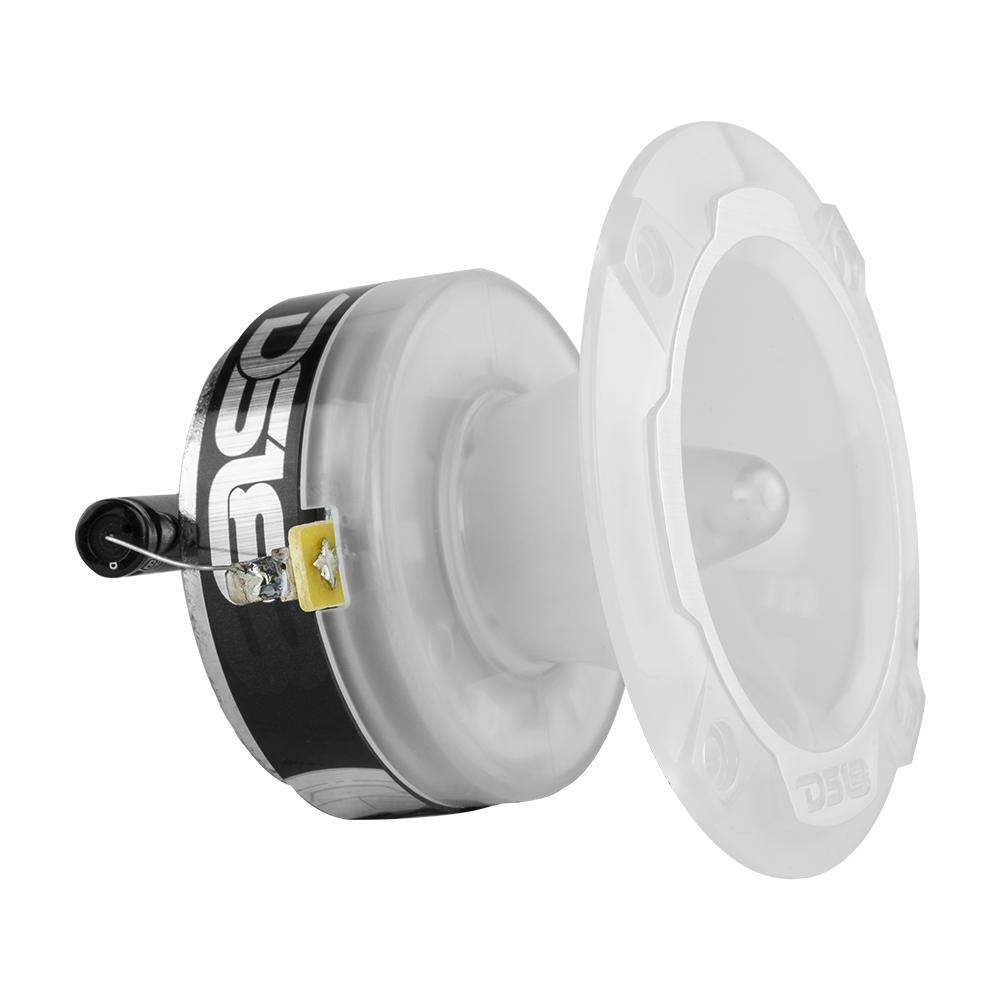 DS18 DS-PRO-TW2L PRO 1 Inch VC Aluminum Super Bullet Tweeter W/ RGB LED Lights 240 Watts 4-Ohm DS18