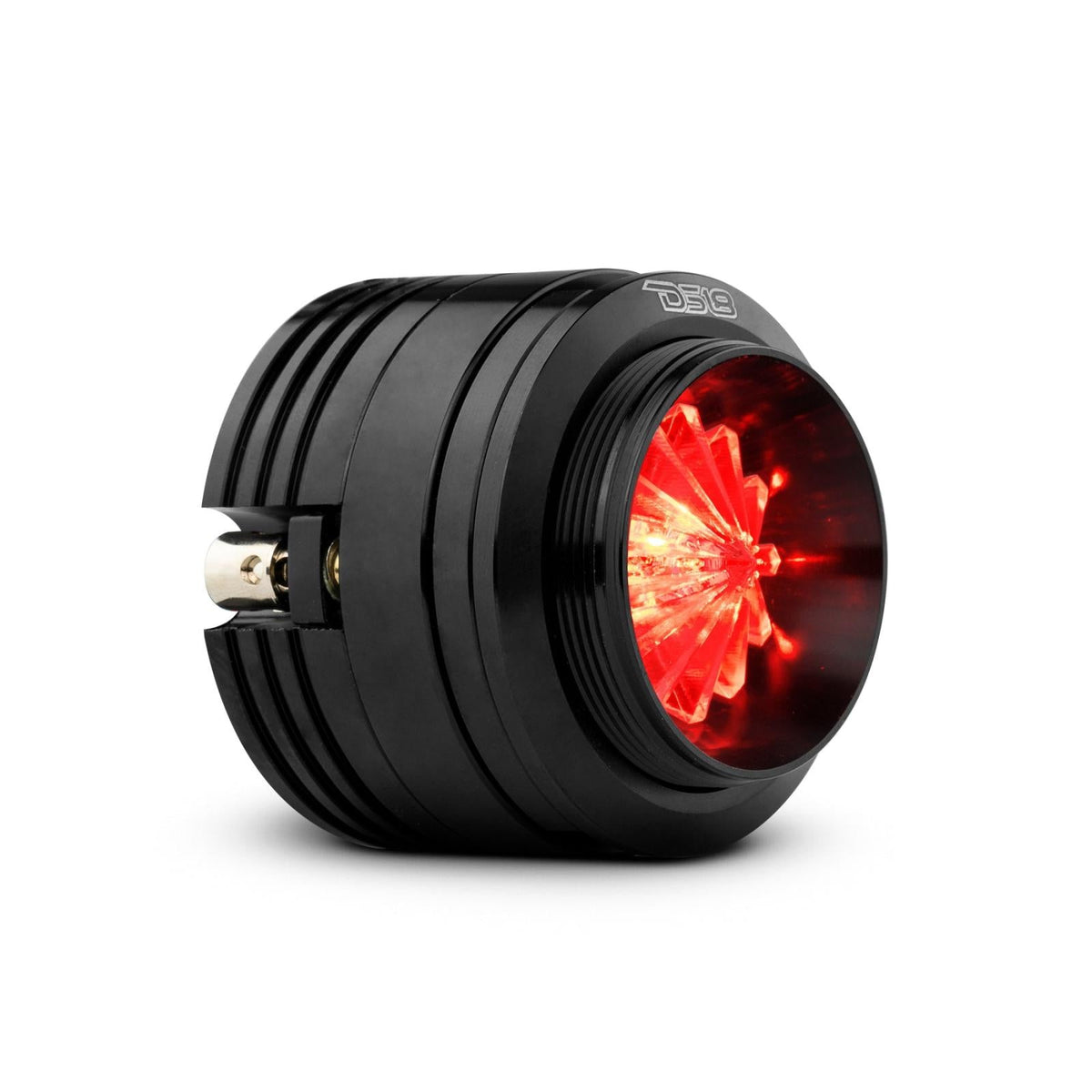 DS18 DS-PRO-TW720L 1.6 Inch Shallow High Compression Neodymium Super Bullet Tweeter 280 Watts 1 Inch Aluminum 4-Ohm Vc WITH RGB LED Lights DS18