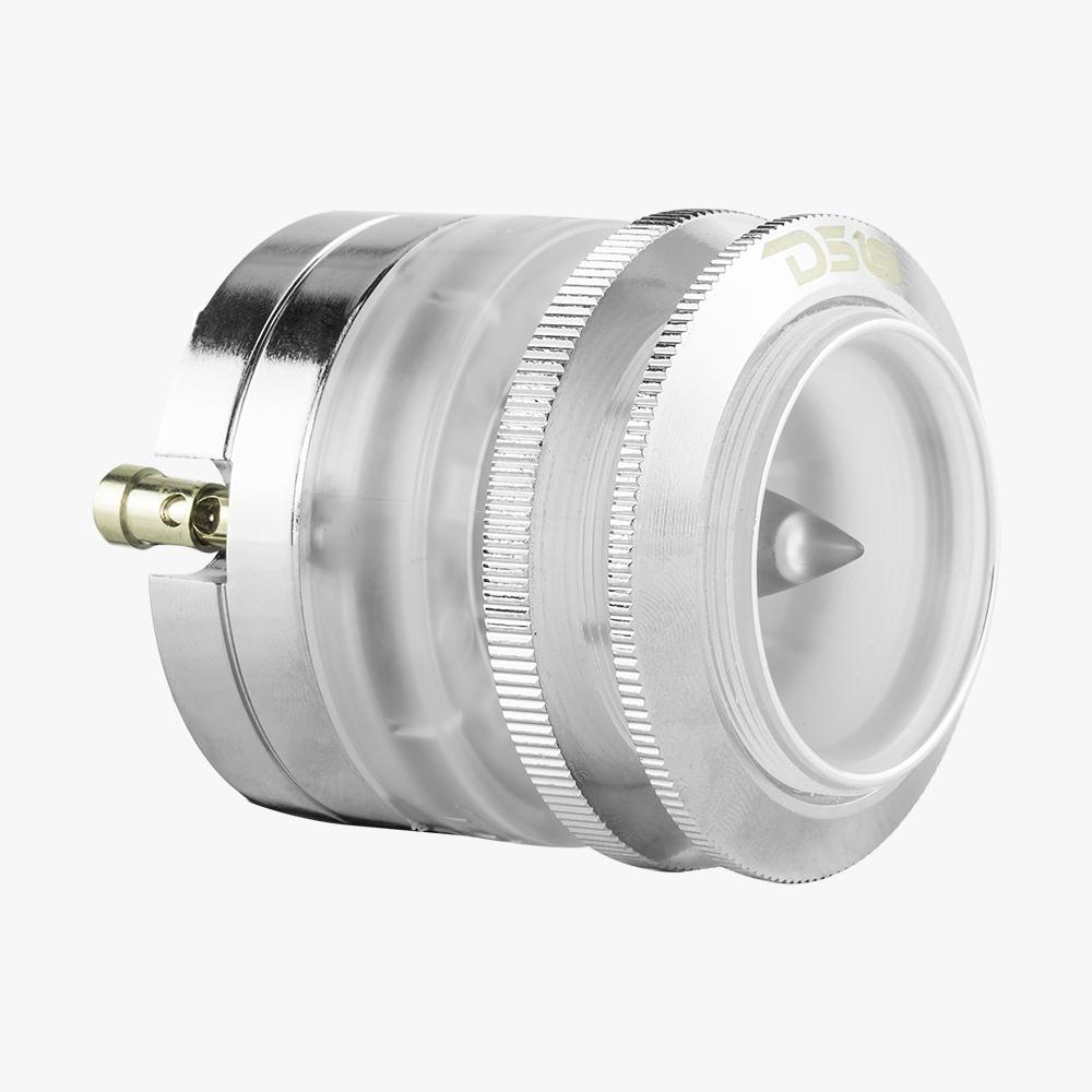 DS18 DS-PRO-TW7L PRO 1 Inch VC Titanium High Compression Neodymium Super Bullet Tweeter W/ RGB LED Lights 240 Watts 4-Ohm DS18