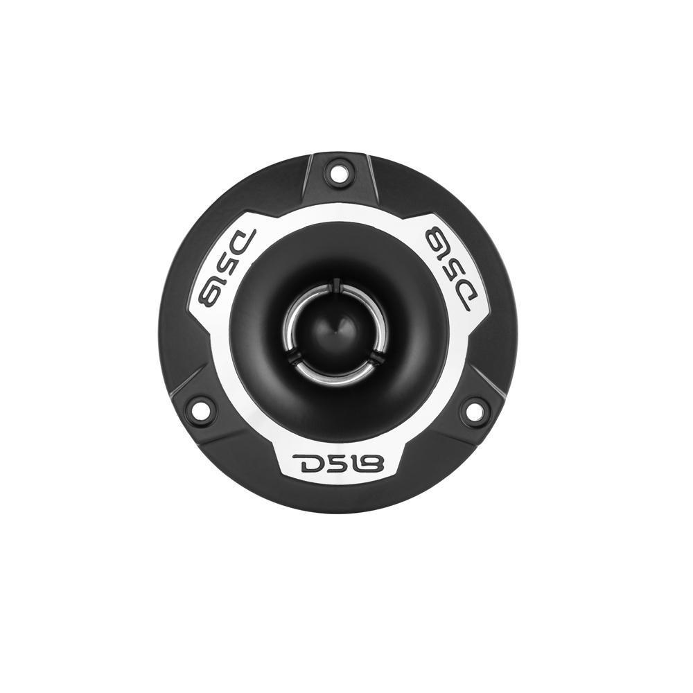 DS18 DS-PRO-TWX1 PRO 1 Inch VC Aluminum Super Bullet Tweeter 240 Watts 4-Ohm Silver/Black DS18