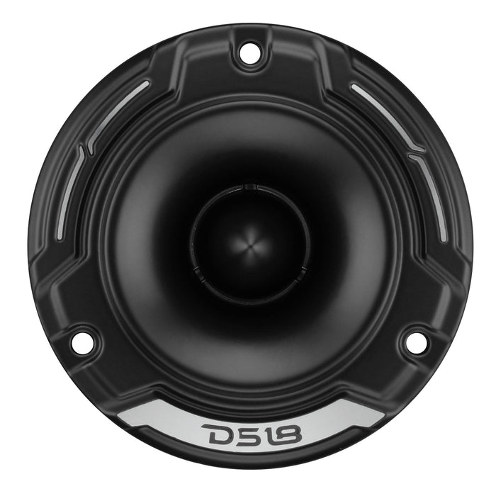 DS18 PRO-TWZ1S 3.8” Shallow-Mount Super Bullet Compression Tweeter with 1” Aluminum Voice Coil | 100W RMS 4-Ohm