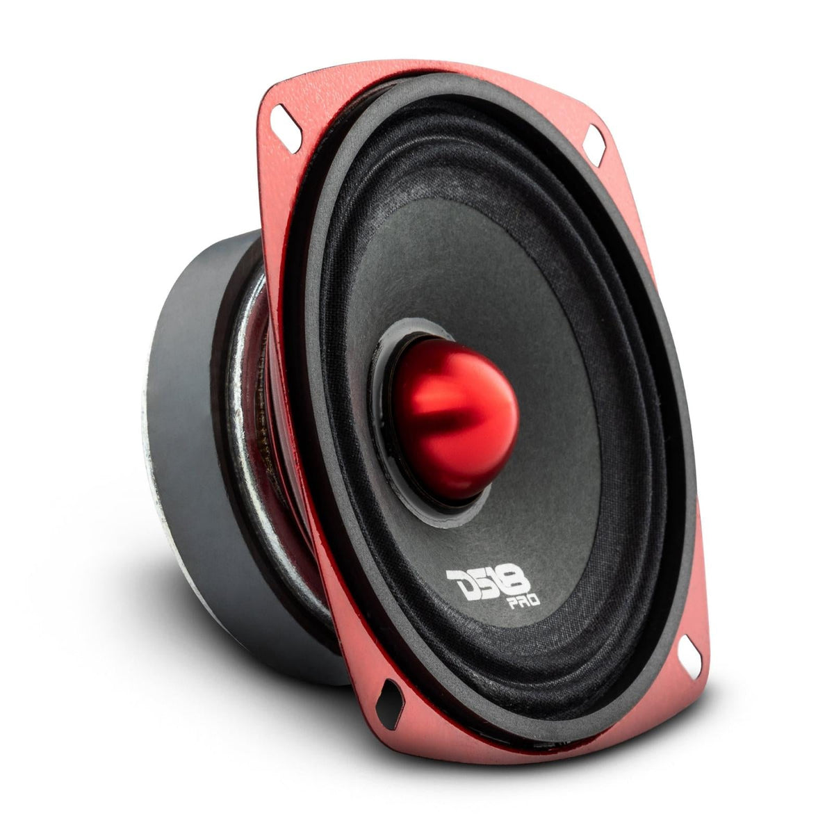DS18 DS-PRO-X4.4BMSL PRO-X 4 Inch Shallow Mid-Range Loudspeaker with Bullet 200 Watts 4-Ohm DS18