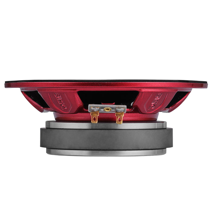 DS18 PRO-X6.4BMSL Slim Loudspeaker - 6.5", Midrange, Red Aluminum Bullet, 400W Max, 200W RMS, 4 Ohms  (1 Speaker)