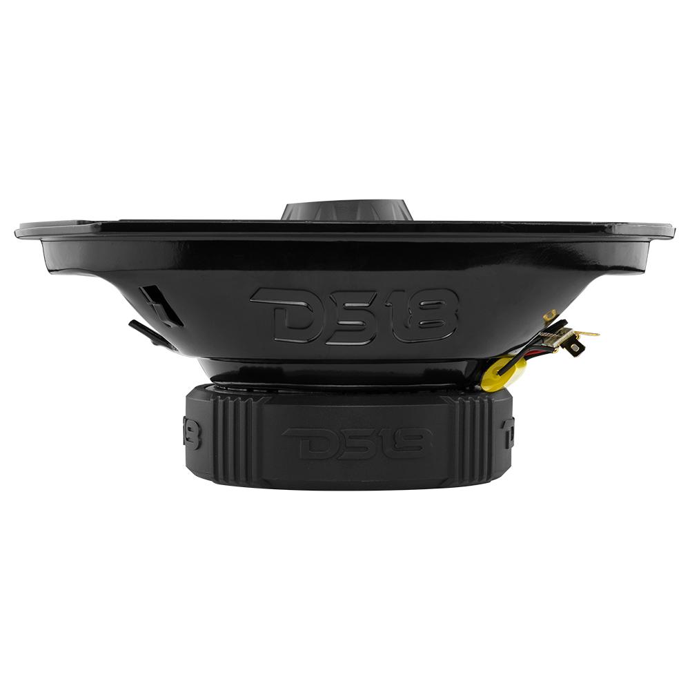 DS18 DS-PRO-ZT69 PRO-ZT 6x9 Inch Mid-Range Loudspeaker W/ Water resistance Cone Built-in Bullet Tweeter and Grill 550 Watts 4-Ohm DS18