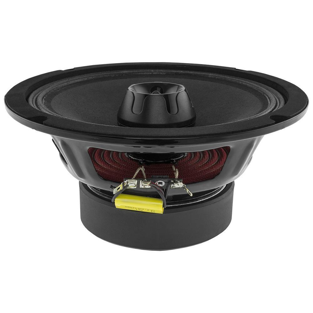 DS18 DS-PRO-ZT8 PRO-ZT 8 Inch Mid-Range Loudspeaker W/ Water resistance Cone Built-in Bullet Tweeter and Grill 500 Watts 4-Ohm DS18