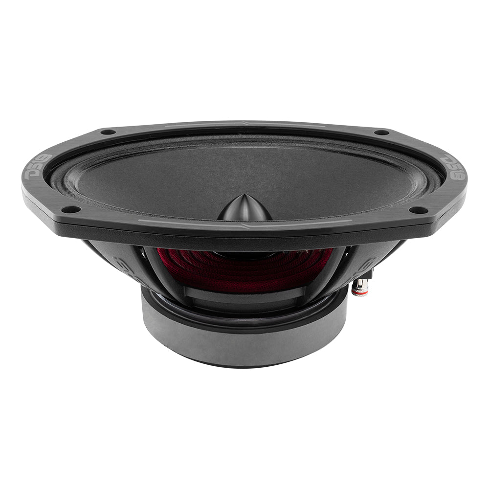 DS18 DS-PRO-ZXI694BM PRO-X 6X9 Inch Mid-Range Loudspeaker with Bullet and Grill 750 Watts 4-Ohm DS18