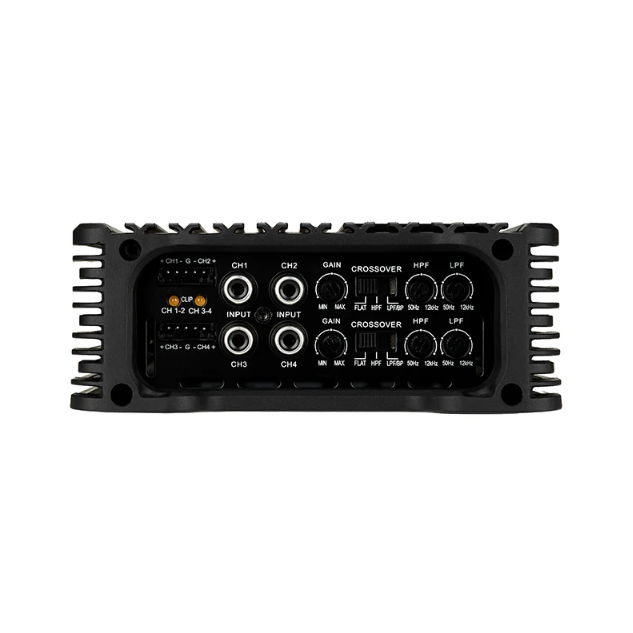 Deaf Bonce Avatar PS-150.4 4-Channel Car Amplifier – 880W Max Power, 2-Ohm Stable, Bridgeable