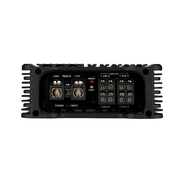 Deaf Bonce Avatar PS-180.4 4-Channel Car Amplifier – 1,040W Max Power, 2-Ohm Stable, Bridgeable