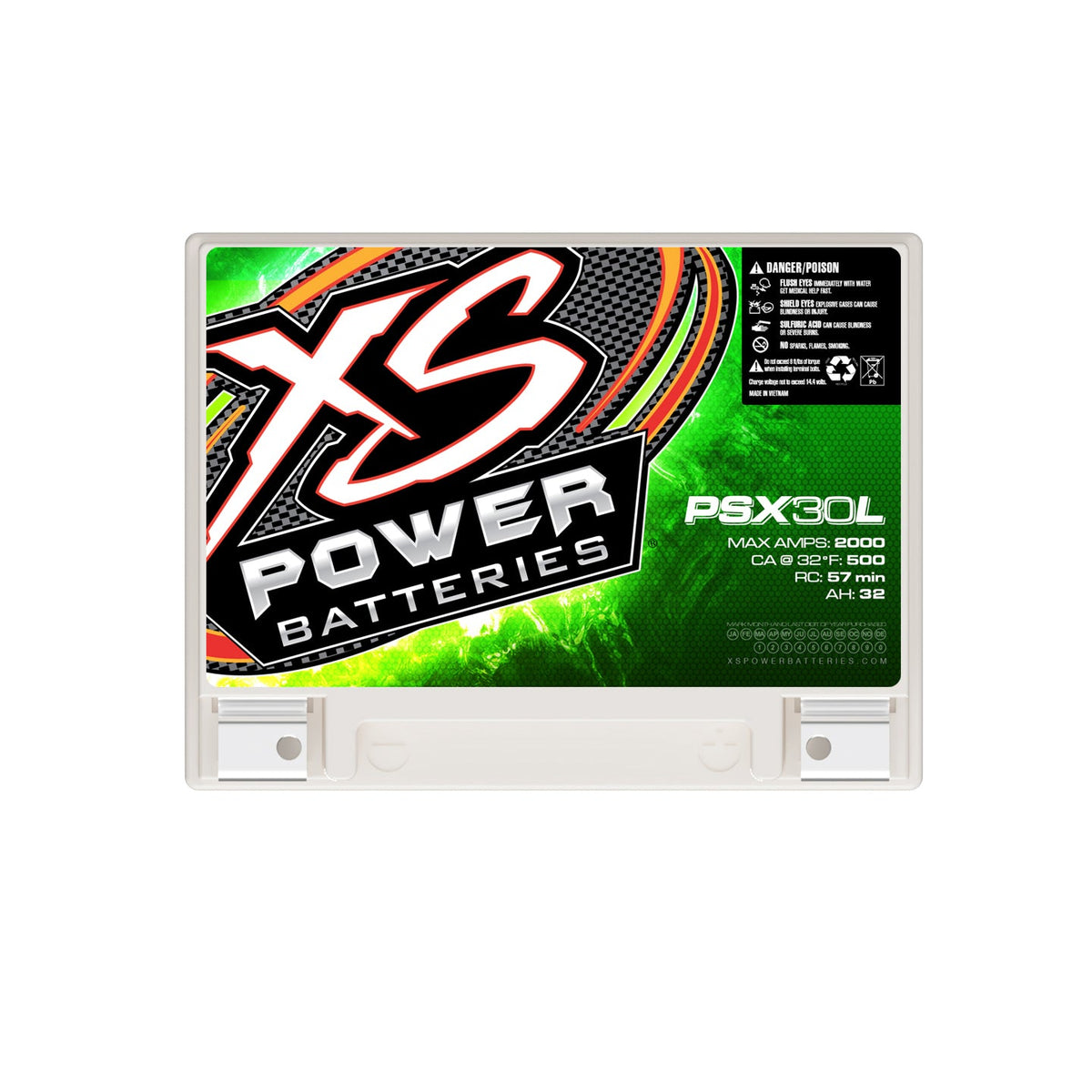 XS Power XS-PSX30L XSPOWER PSX30L 12V BCI Group 30L, AGM Battery