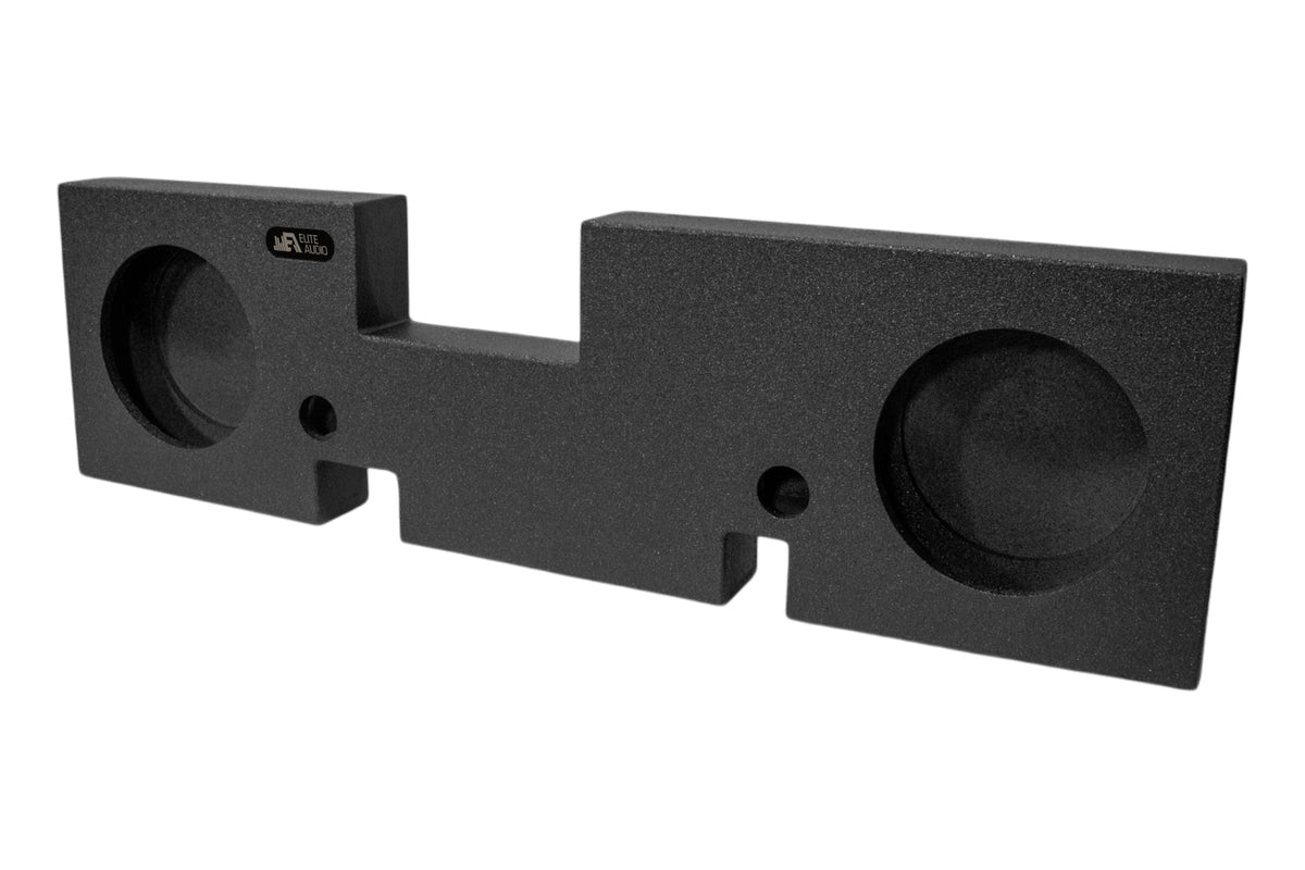EAG Dual 10" Behind-Seat Subwoofer Box, Ford Super Duty F-250/350/450 2017+