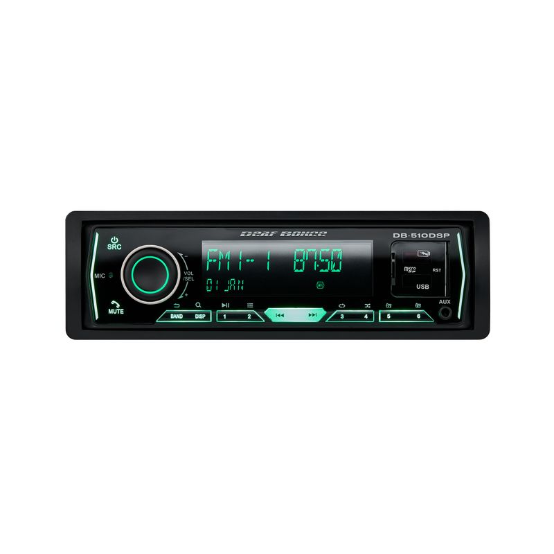 Deaf Bonce DB-510DSP 1-DIN Car Stereo with DSP & USB