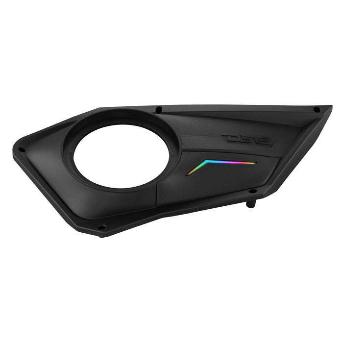 DS18 RZR-PROFD8 Polaris RZR Front Door Panels with 8” Speaker Pods & Digital LED Lighting