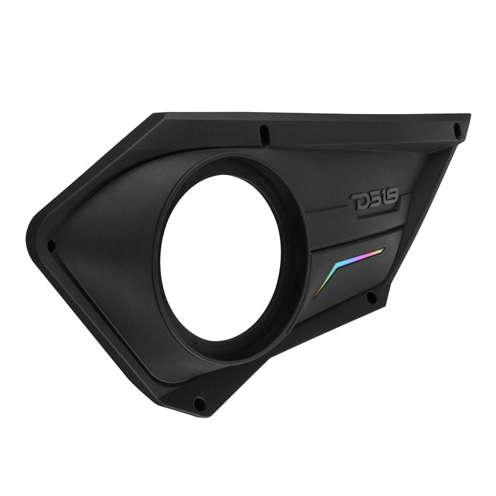 DS18 RZR-PROFD8 Polaris RZR Front Door Panels with 8” Speaker Pods & Digital LED Lighting