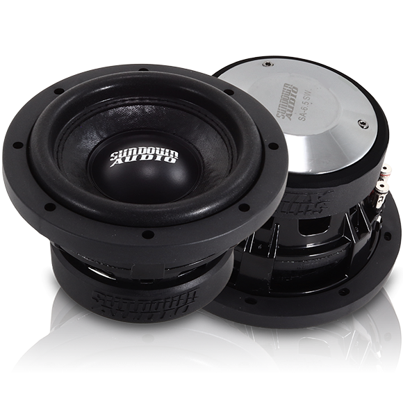 Sundown Audio SA-Series 6.5″ 200W RMS Subwoofer Dual 4-Ohm | Compact High-Performance Bass