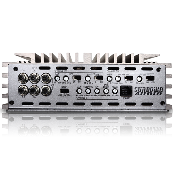 Sundown Audio SALT17005 SALT-1700.5 5-Channel 1700W Amplifier