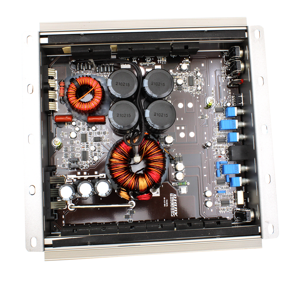Sundown Audio SALT-1.5 Class D Monoblock Amplifier - 1500W RMS at 1 Ohm, Linkable to 3000W at 2 Ohms