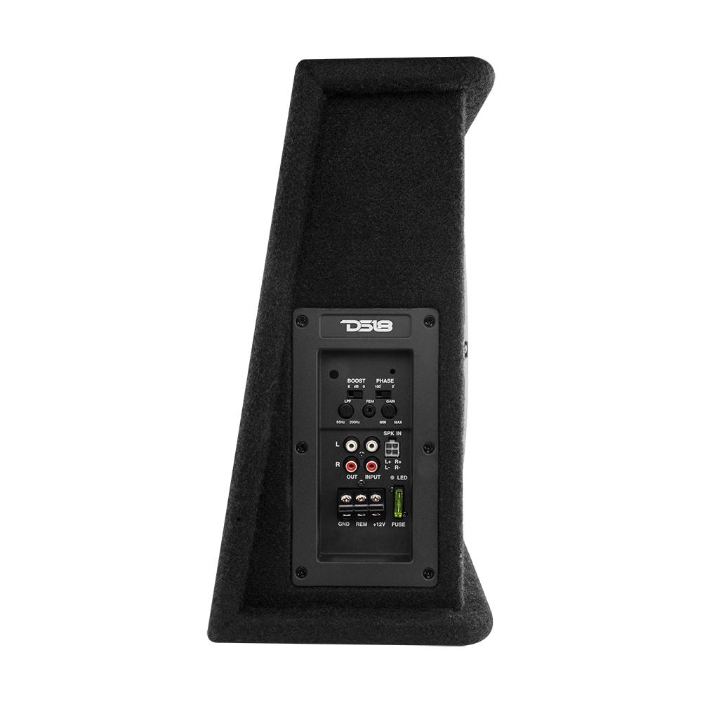 DS18 DS-SB12A 12 Inch Shallow Subwoofer Bass Packages 700 Watts with Built In Amplifier DS18