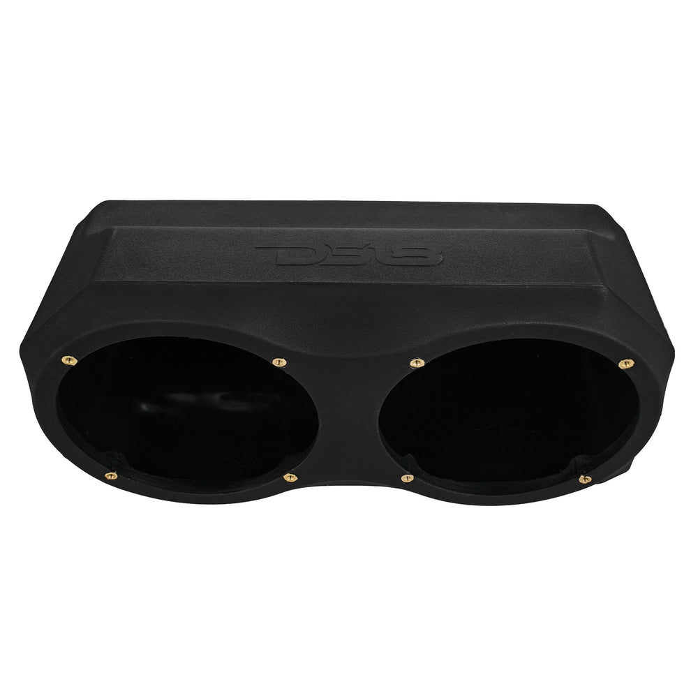 DS18 SLG-20UPFSUB6 Polaris Slingshot Under Dash Empty Enclosure fits 2 x 6.5" Subwoofers | 2020+