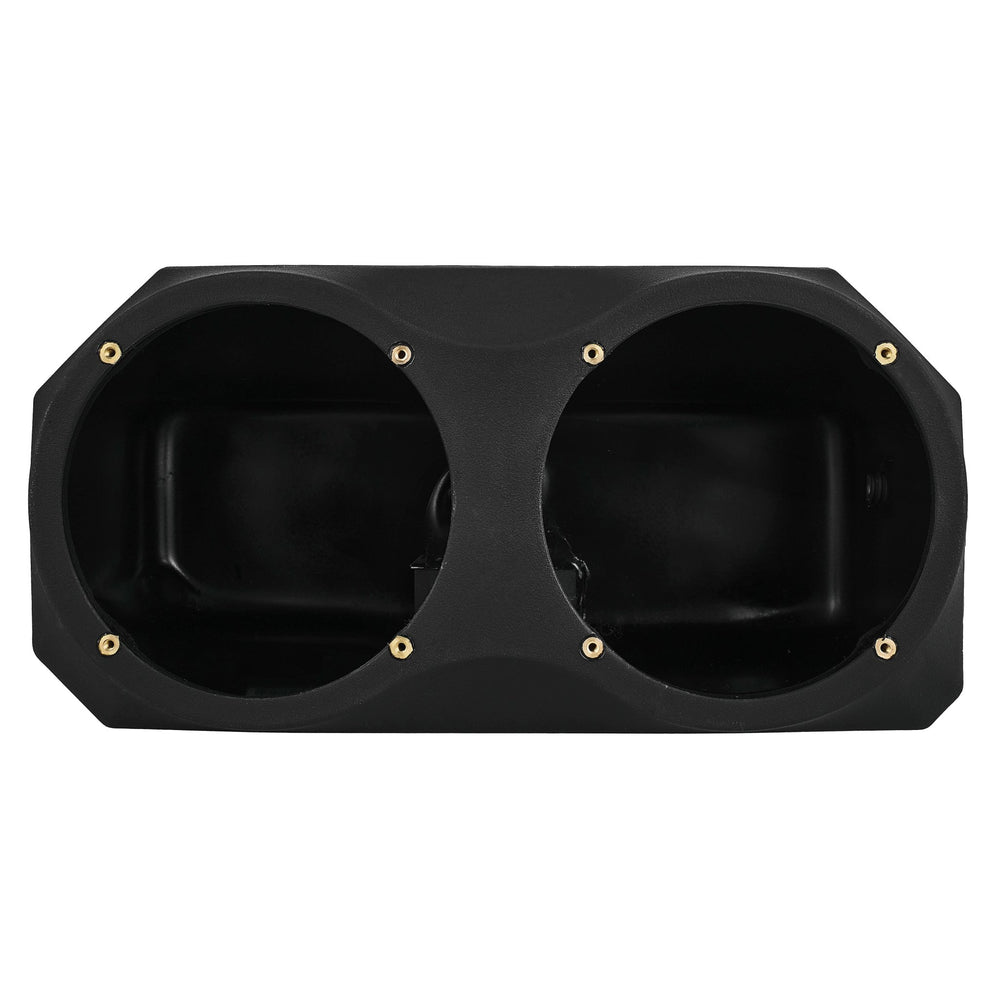DS18 SLG-20UPFSUB6 Polaris Slingshot Under Dash Empty Enclosure fits 2 x 6.5" Subwoofers | 2020+