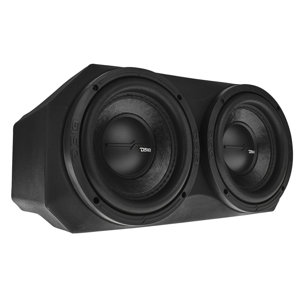 DS18 SLG-20UPFSUB6 Polaris Slingshot Under Dash Empty Enclosure fits 2 x 6.5" Subwoofers | 2020+